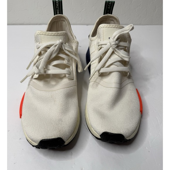 Adidas NMD R1 Men's US Size 12 Athletic Sneakers Cream Slip On Training Run Walk - Picture 3 of 15